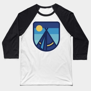 Camp Tent Baseball T-Shirt